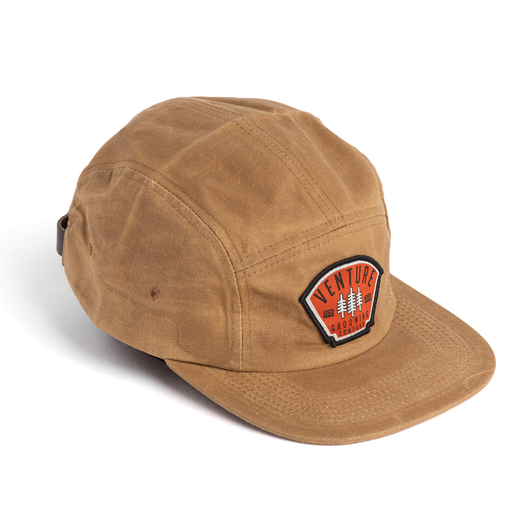 5 Panel Waxed Canvas Hat